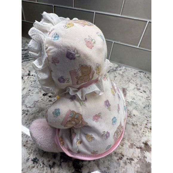 Lot of 2 VTG  Cuddle Kids Porcelain Girl Baby Dolls Duck & Sophie Sunflower tag - Picture 5 of 13